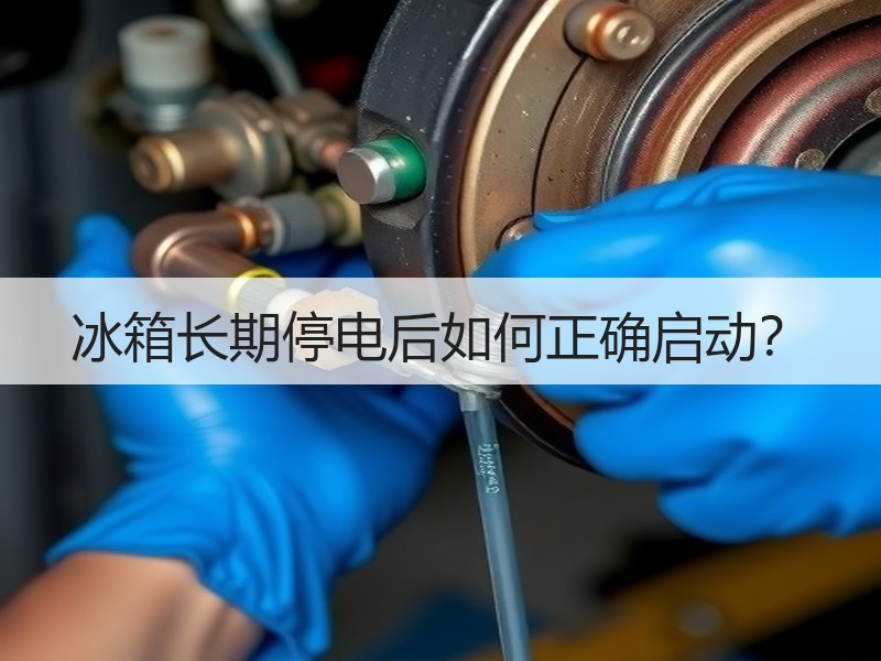冰箱长期停电后如何正确启动？