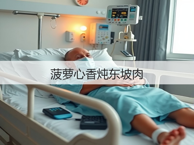 菠萝心香炖东坡肉