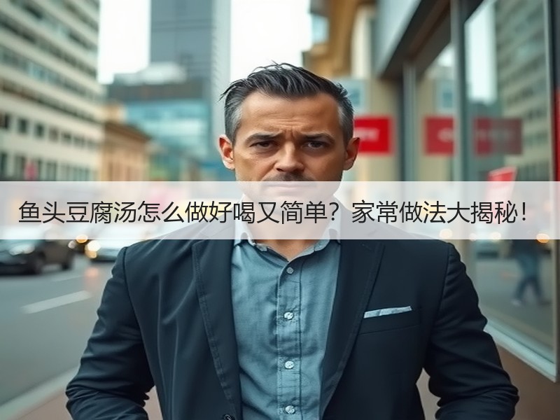 鱼头豆腐汤怎么做好喝又简单？家常做法大揭秘！