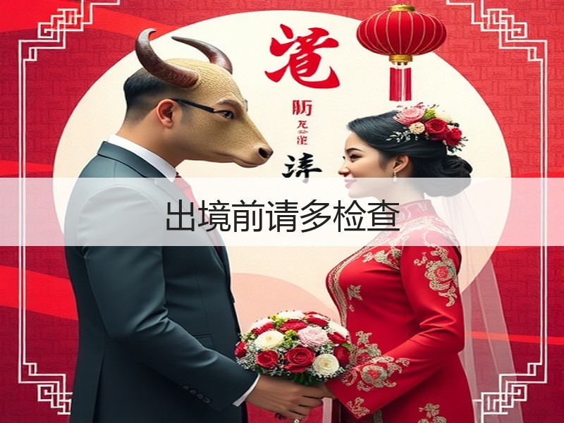 出境前请多检查