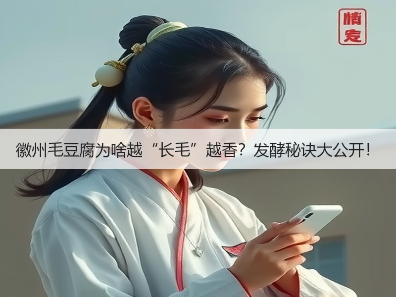 徽州毛豆腐为啥越“长毛”越香？发酵秘诀大公开！