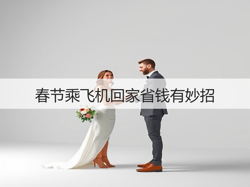 春节乘飞机回家省钱有妙招