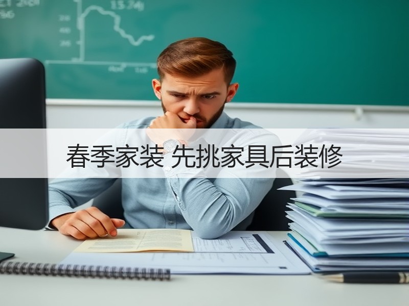 春季家装 先挑家具后装修