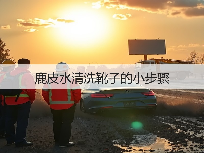 鹿皮水清洗靴子的小步骤
