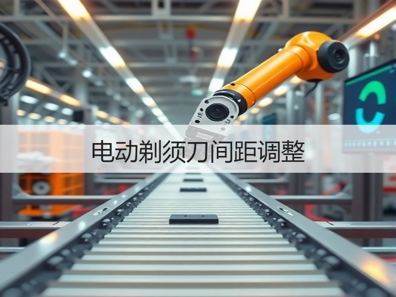 电动剃须刀间距调整