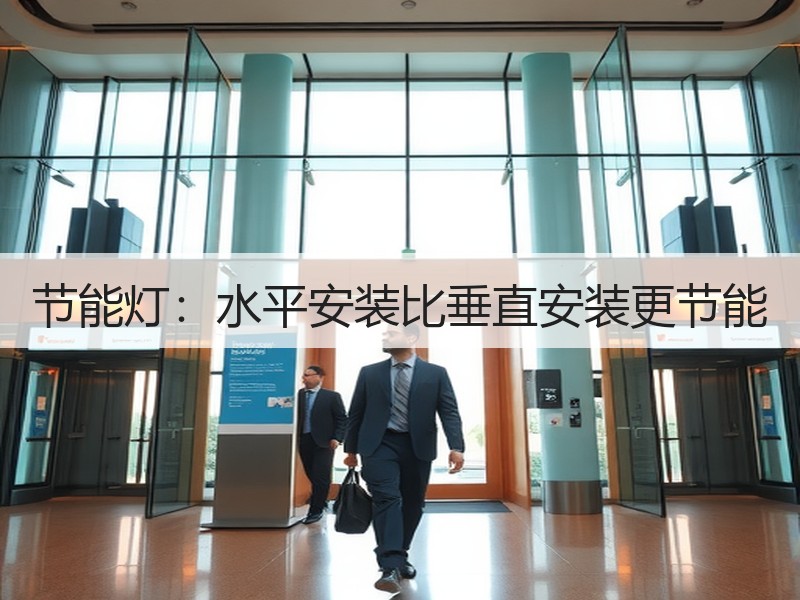 节能灯：水平安装比垂直安装更节能