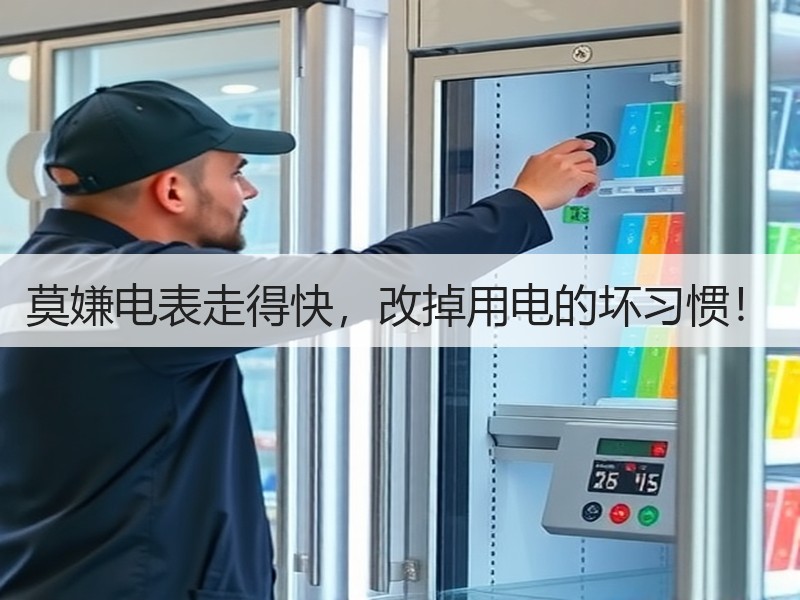 莫嫌电表走得快，改掉用电的坏习惯！