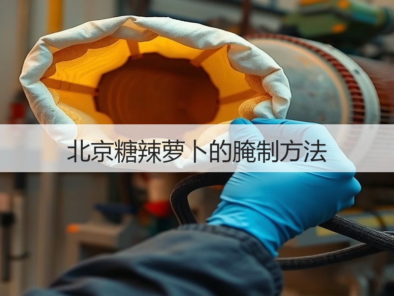 北京糖辣萝卜的腌制方法