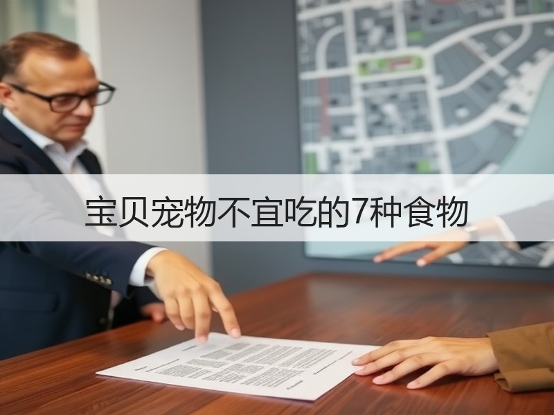 宝贝宠物不宜吃的7种食物