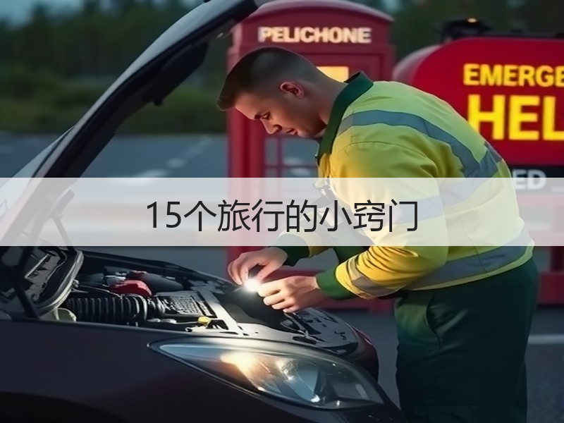 15个旅行的小窍门