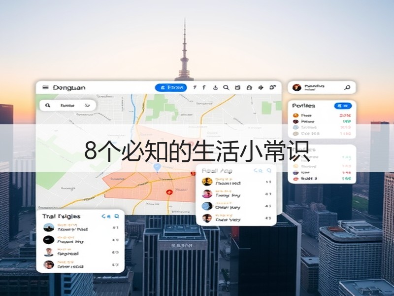 8个必知的生活小常识
