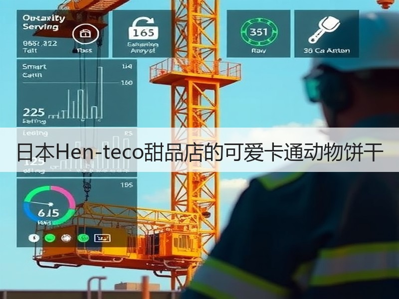 日本Hen-teco甜品店的可爱卡通动物饼干