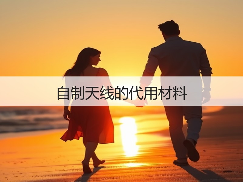 自制天线的代用材料