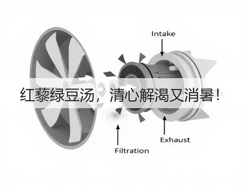 红藜绿豆汤，清心解渴又消暑！