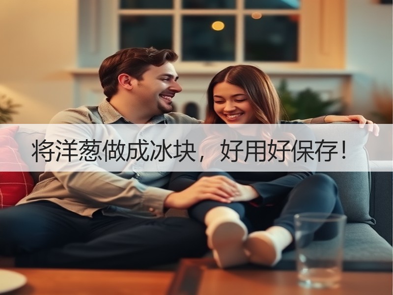 将洋葱做成冰块，好用好保存！