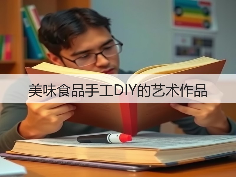 美味食品手工DIY的艺术作品