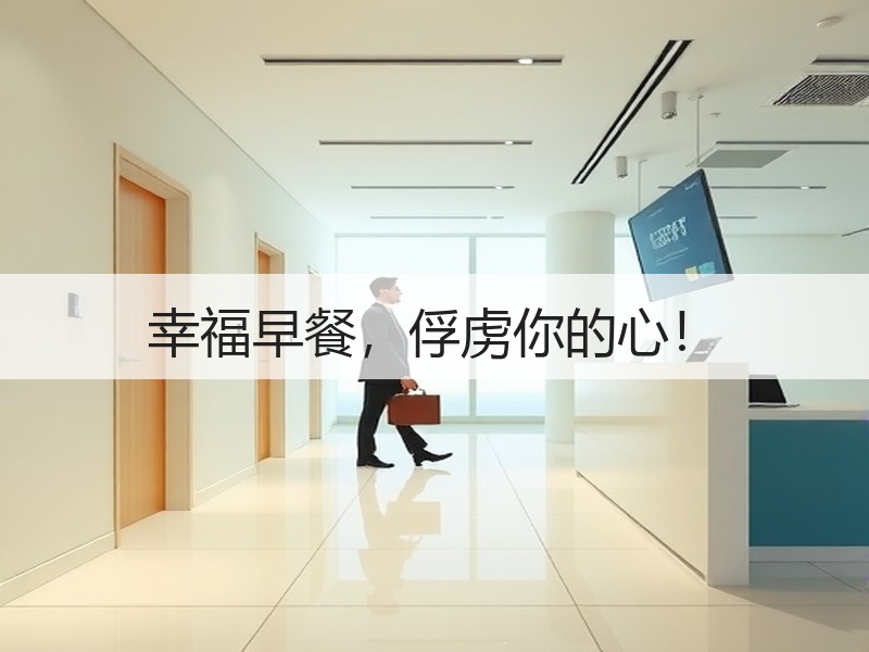幸福早餐，俘虏你的心！