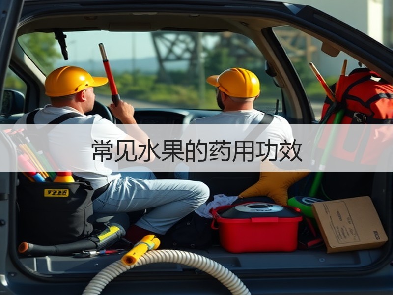 常见水果的药用功效