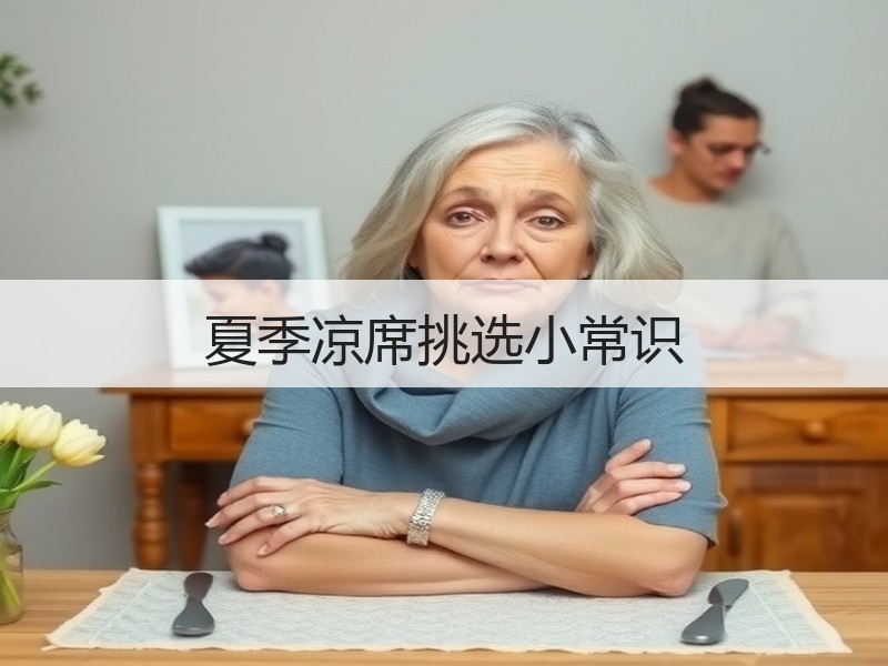夏季凉席挑选小常识
