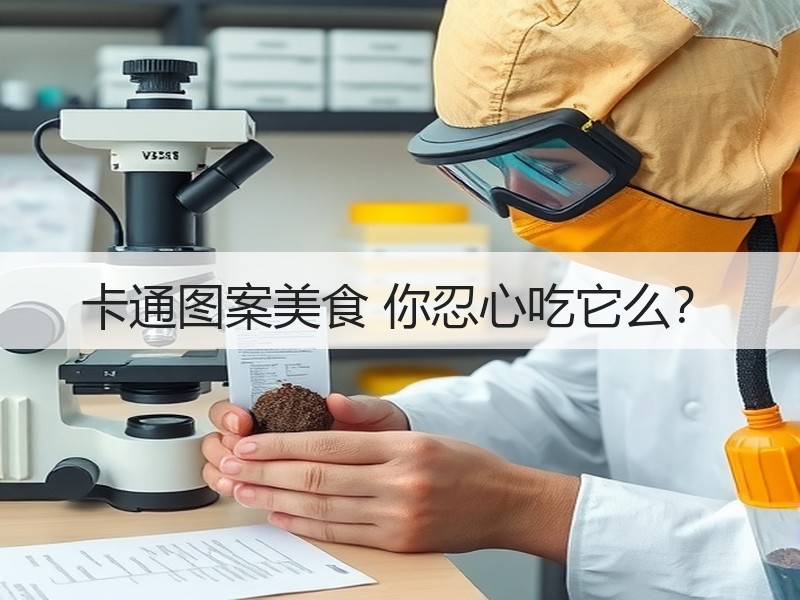 卡通图案美食 你忍心吃它么？