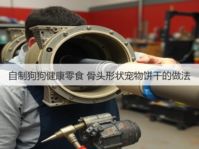 自制狗狗健康零食 骨头形状宠物饼干的做法
