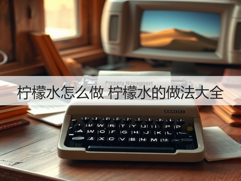 柠檬水怎么做 柠檬水的做法大全