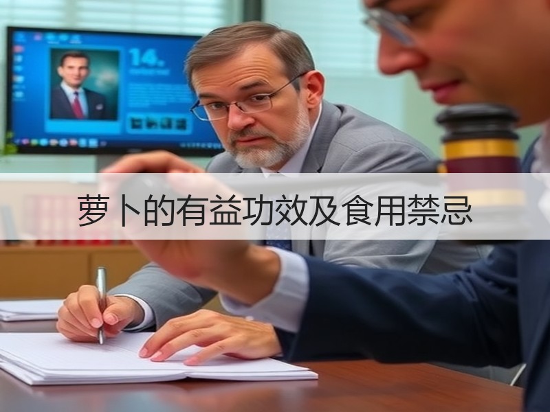 萝卜的有益功效及食用禁忌