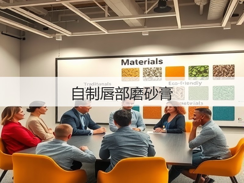 自制唇部磨砂膏