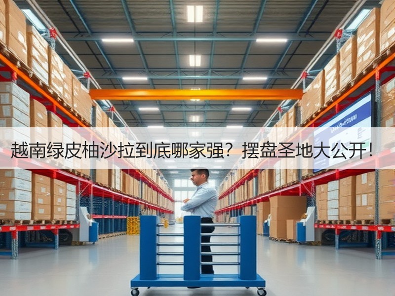越南绿皮柚沙拉到底哪家强？摆盘圣地大公开！