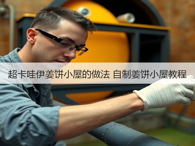超卡哇伊姜饼小屋的做法 自制姜饼小屋教程
