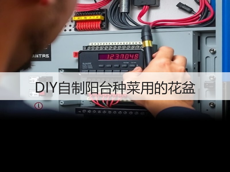 DIY自制阳台种菜用的花盆