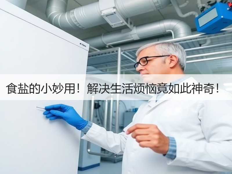 食盐的小妙用！解决生活烦恼竟如此神奇！