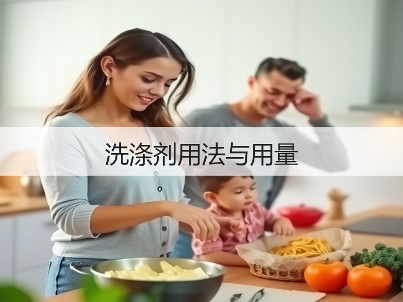 洗涤剂用法与用量