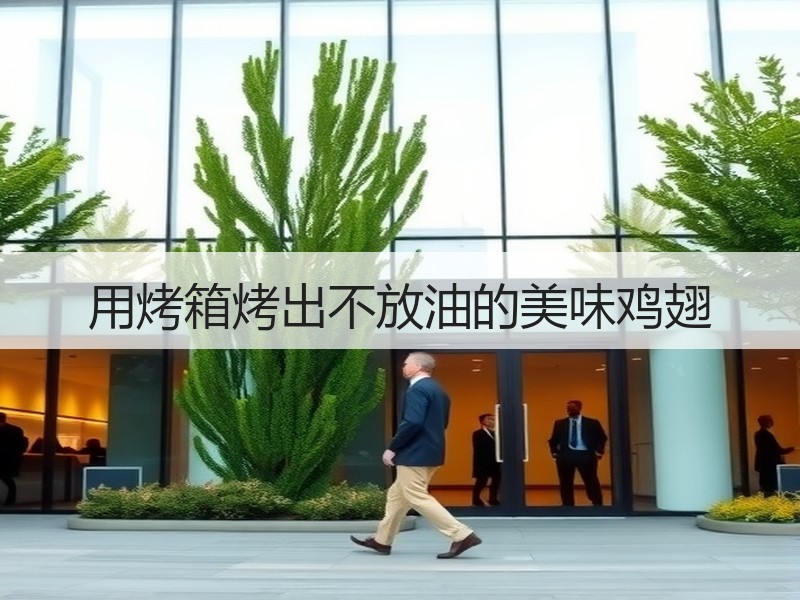 用烤箱烤出不放油的美味鸡翅