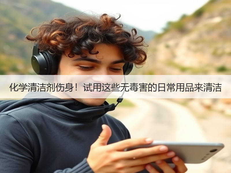 化学清洁剂伤身！试用这些无毒害的日常用品来清洁