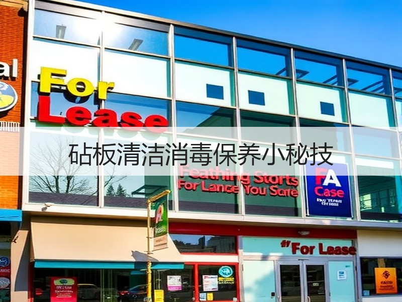 砧板清洁消毒保养小秘技