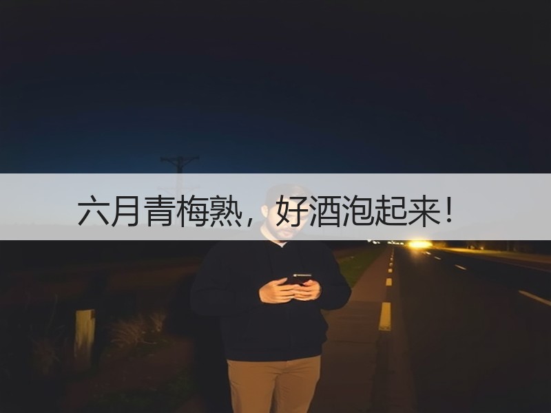 六月青梅熟，好酒泡起来！