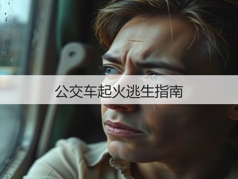 公交车起火逃生指南