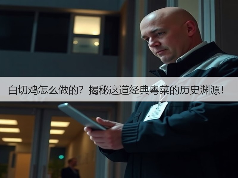 白切鸡怎么做的？揭秘这道经典粤菜的历史渊源！