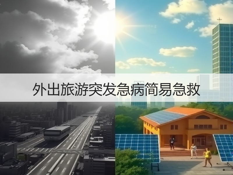外出旅游突发急病简易急救