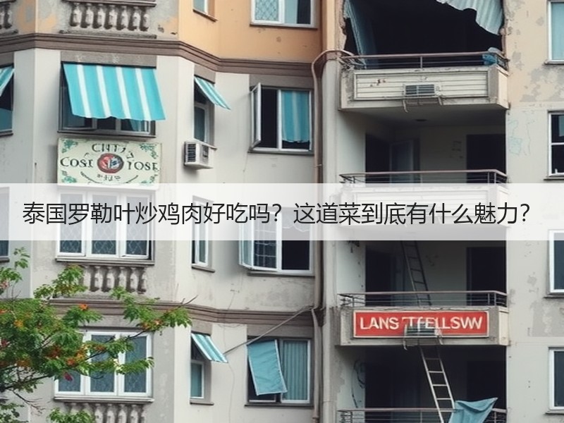 泰国罗勒叶炒鸡肉好吃吗？这道菜到底有什么魅力？