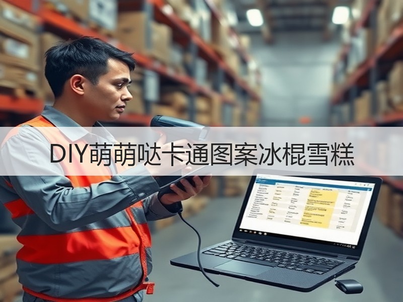 DIY萌萌哒卡通图案冰棍雪糕