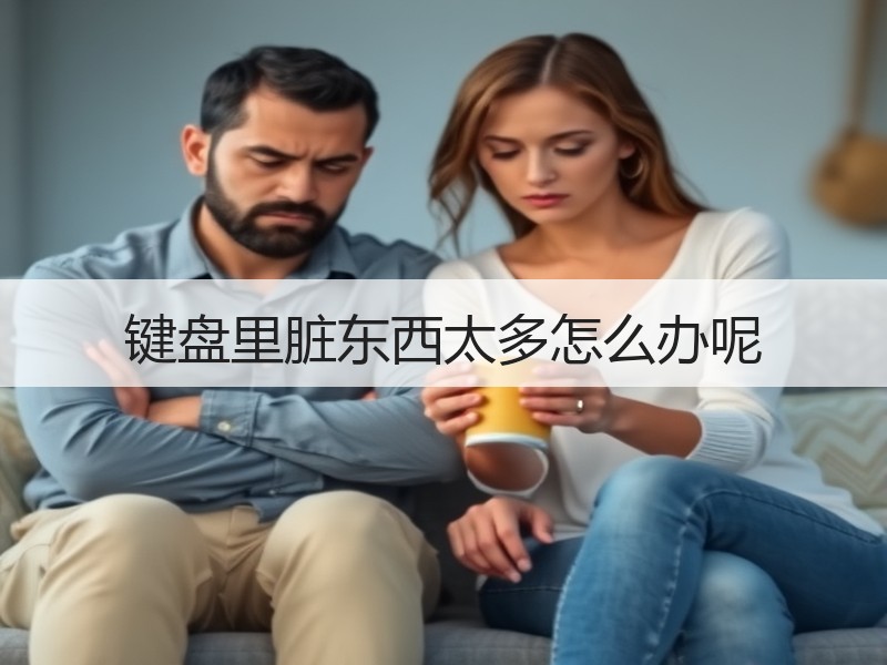 键盘里脏东西太多怎么办呢