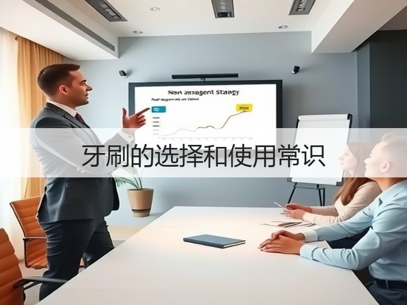 牙刷的选择和使用常识