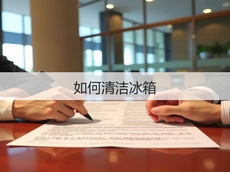 如何清洁冰箱
