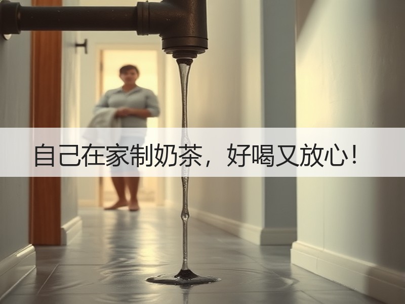 自己在家制奶茶，好喝又放心！