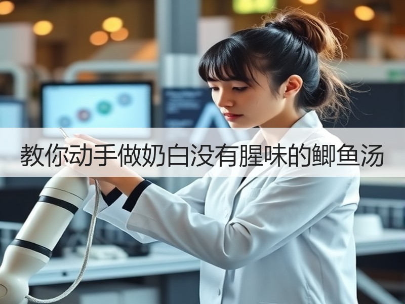 教你动手做奶白没有腥味的鲫鱼汤