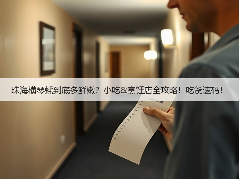 珠海横琴蚝到底多鲜嫩？小吃&烹饪店全攻略！吃货速码！