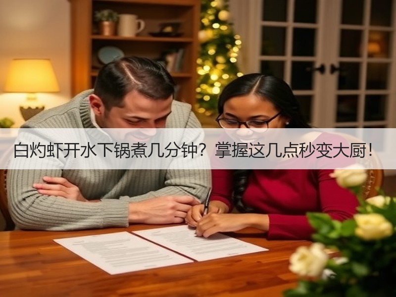 白灼虾开水下锅煮几分钟？掌握这几点秒变大厨！