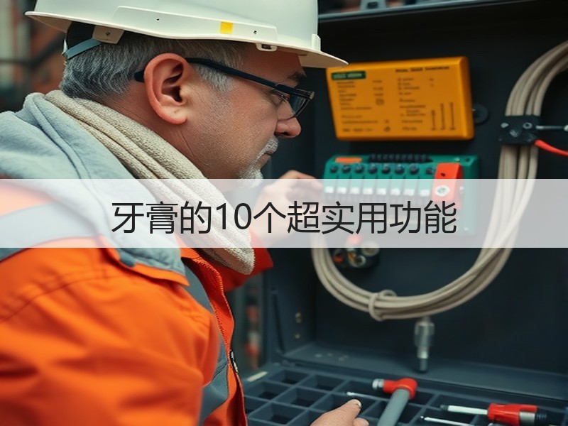 牙膏的10个超实用功能